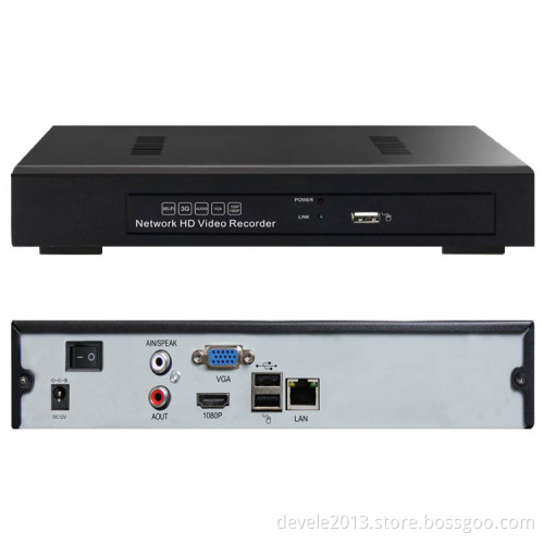 4CH 1080P NVR with 3G, WiFi, HDMI